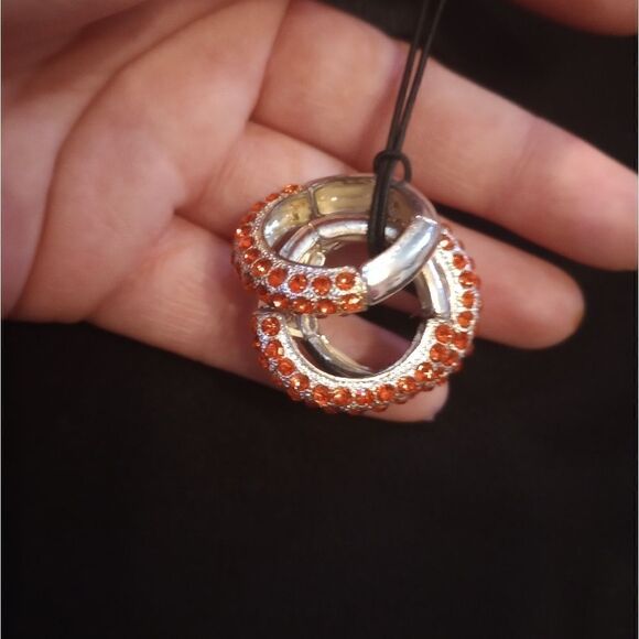 Lane Bryant 3 piece silver tone ring set;NWT - Picture 2 of 9